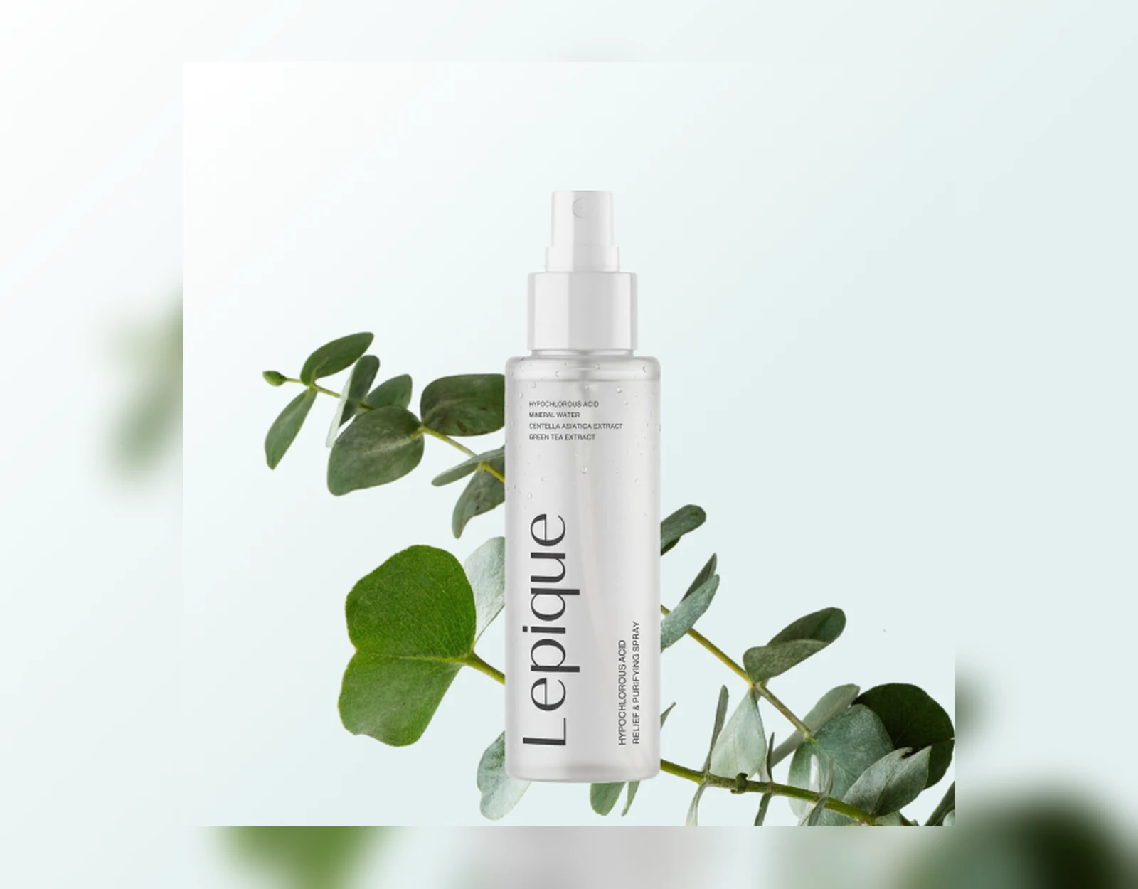 HOCl Spray Daily Skin Reset abstract claim visual