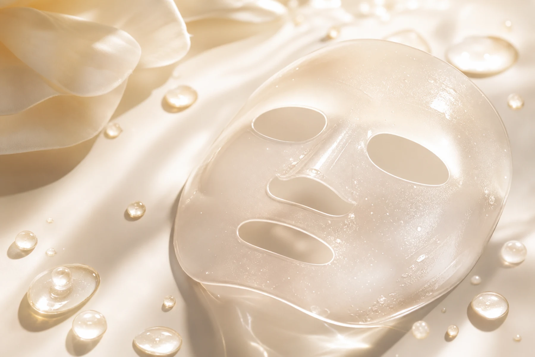 Collagen Mask Measured Glow abstract claim visual